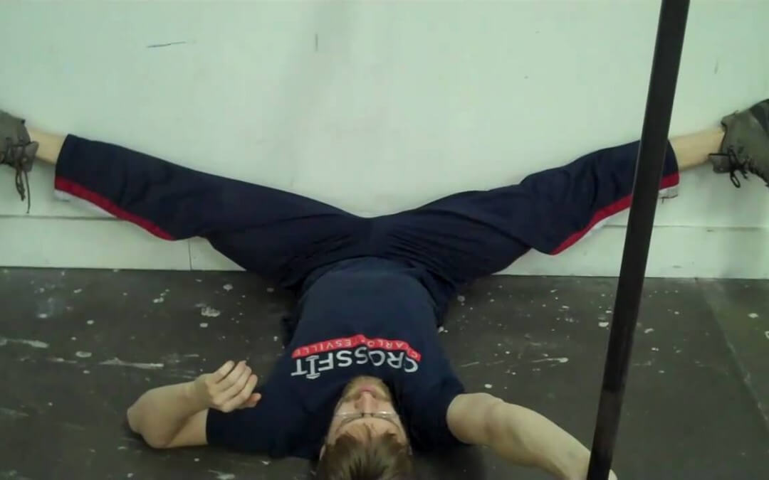 MOvember Day 30:  Adductor Wall Stretch