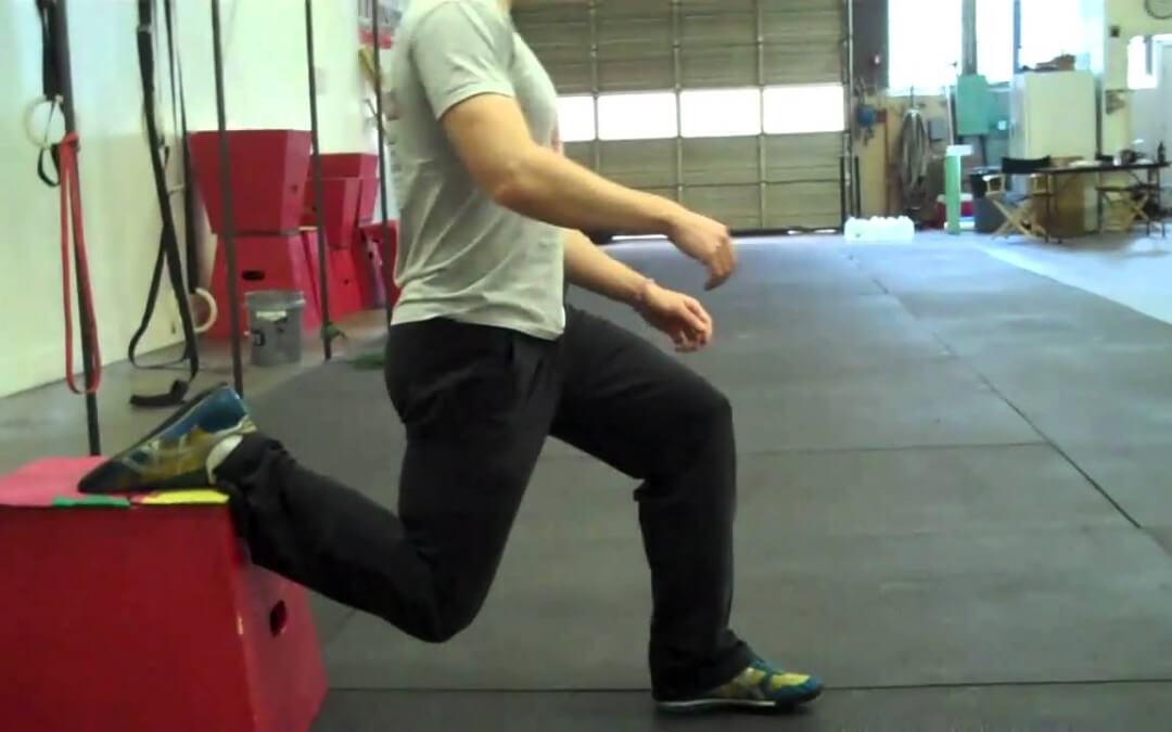 MOvember Day 25:  Bulgarian Box Lunge