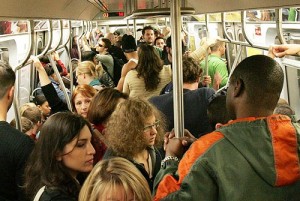 Crowded Train