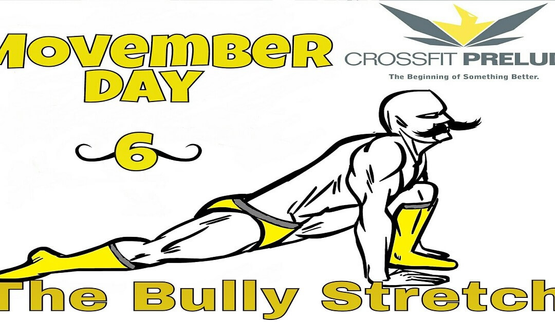 MOvember Day 6: The Bully Stretch: Improving Shoulder Mobility