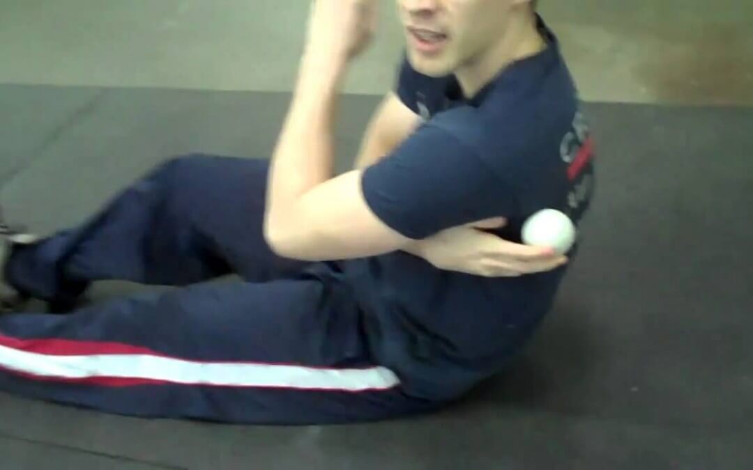 MOvember Day 26:  Lax Ball External Rotator