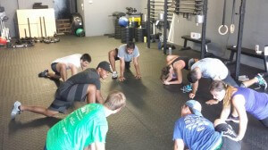 Prelude group post WOD stretching